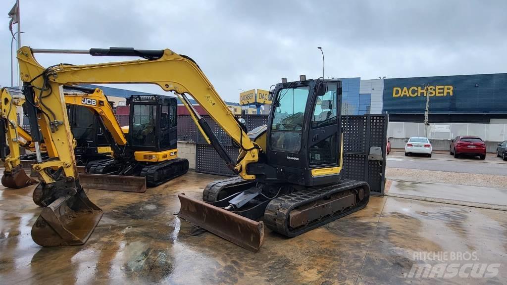 Yanmar Vio 80-1A Midi rýpadlá 7 t - 12 t