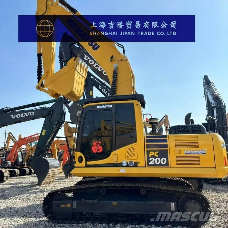 Komatsu PC 200 Pásové rýpadlá