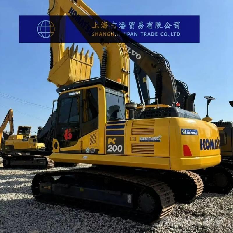 Komatsu PC 200 Pásové rýpadlá