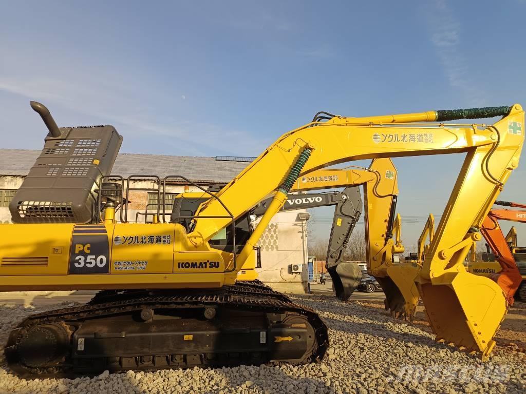 Komatsu PC 350 Pásové rýpadlá