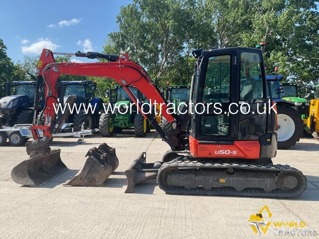 Kubota U 50 Mini rýpadlá < 7t
