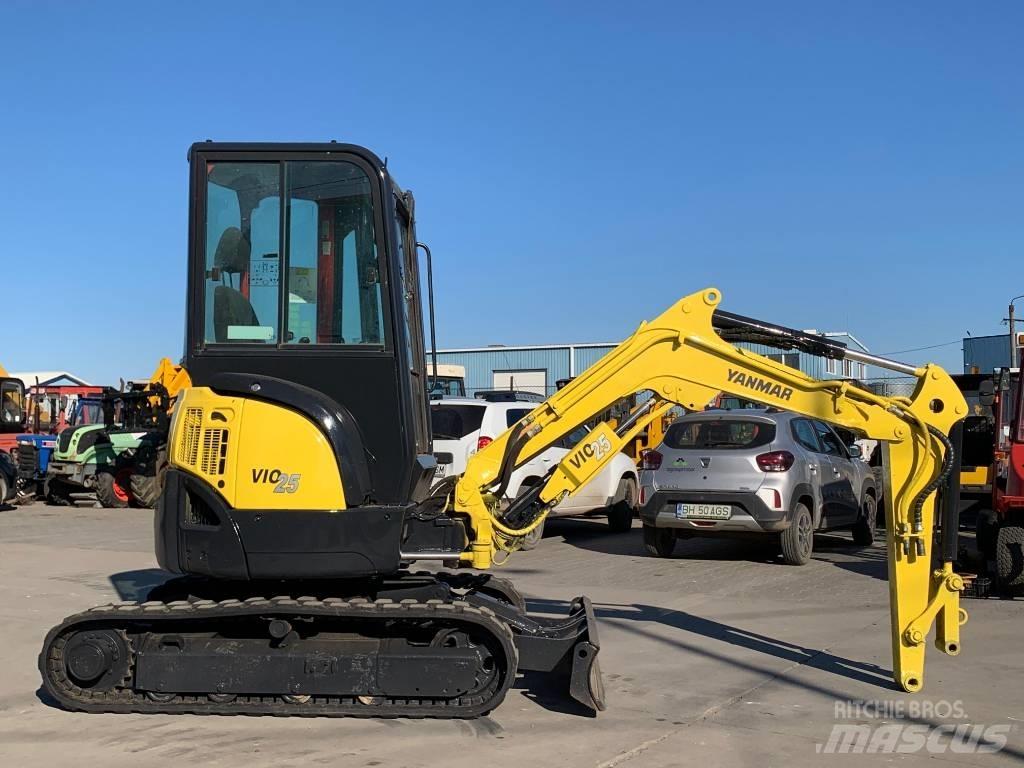 Yanmar Vio 25-4 Mini rýpadlá < 7t