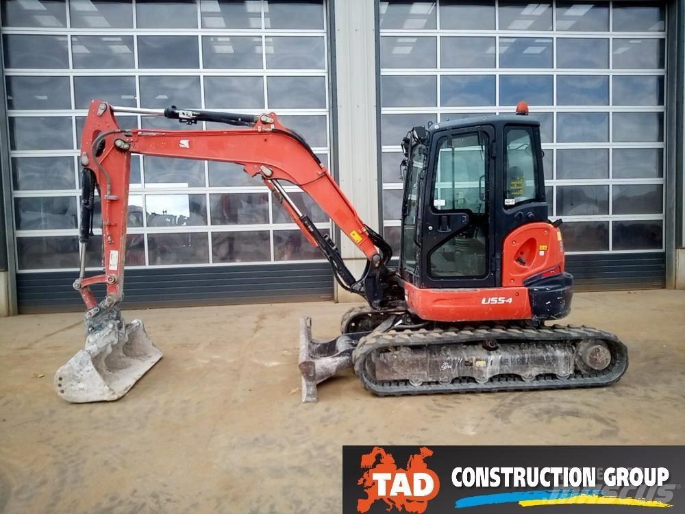 Kubota U 55-4 Mini rýpadlá < 7t