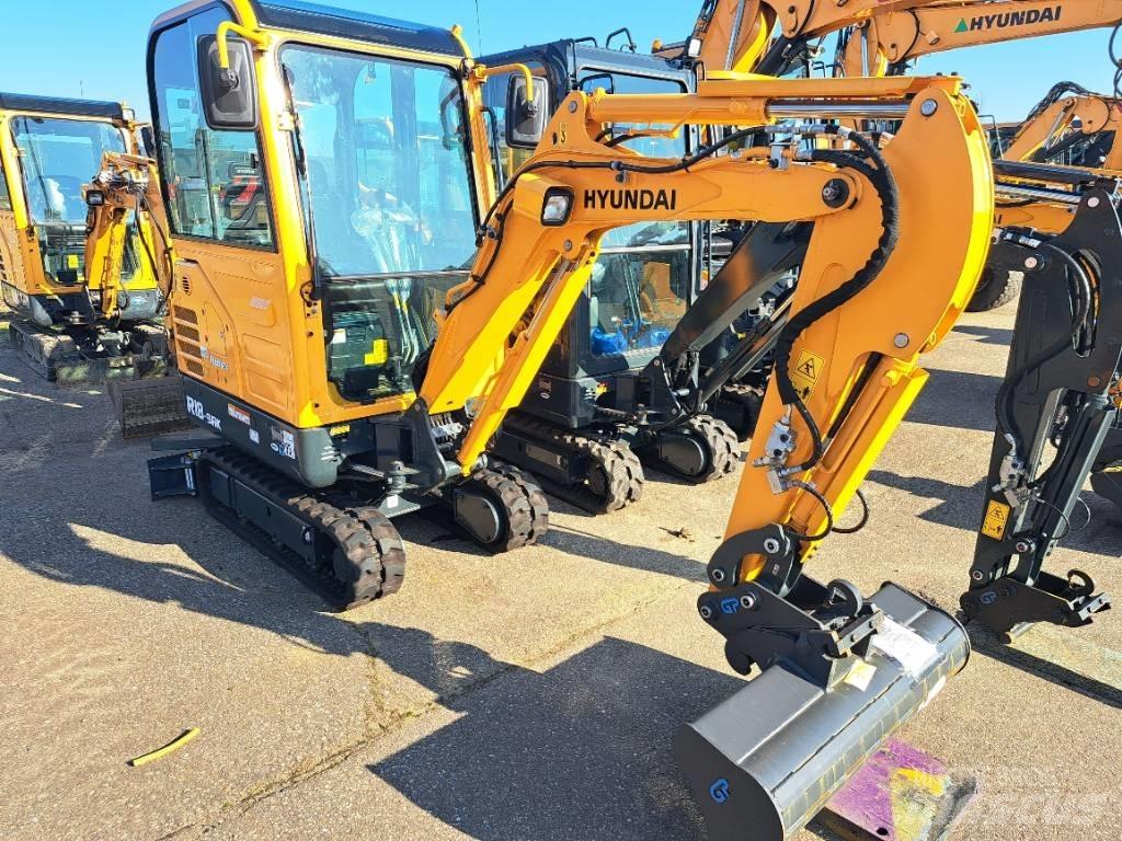 Hyundai R18-9AK Mini rýpadlá < 7t