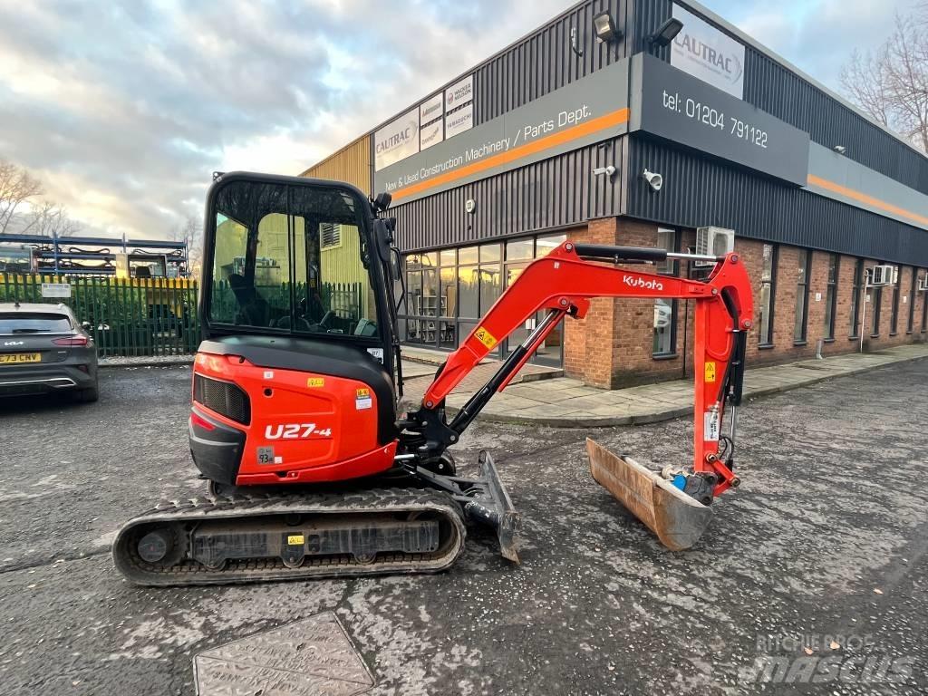 Kubota U 27-4 Pásové rýpadlá