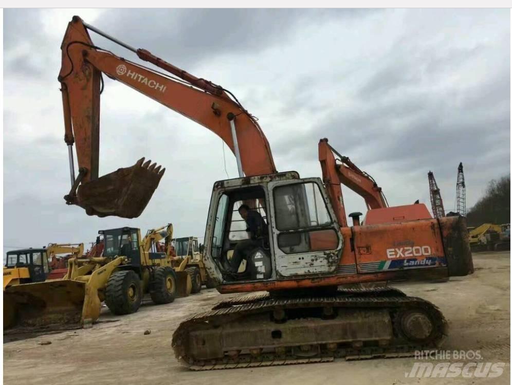 Hitachi EX 200-1 Pásové rýpadlá