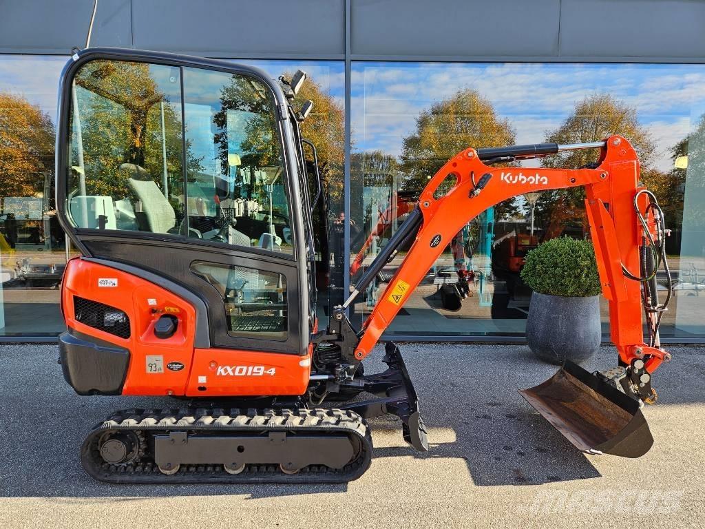 Kubota KX 019-4 Mini rýpadlá < 7t