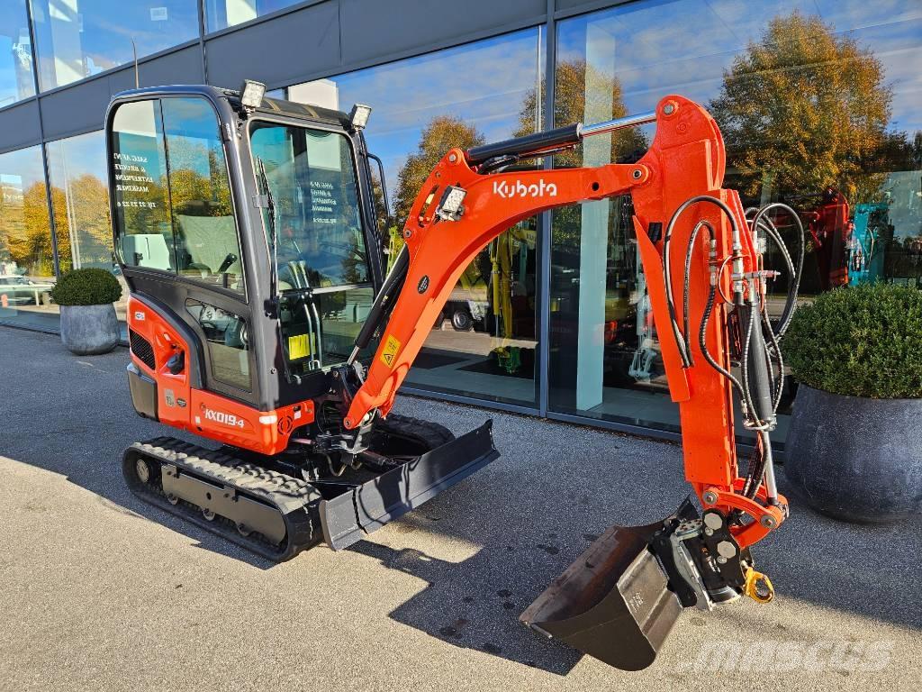 Kubota KX 019-4 Mini rýpadlá < 7t