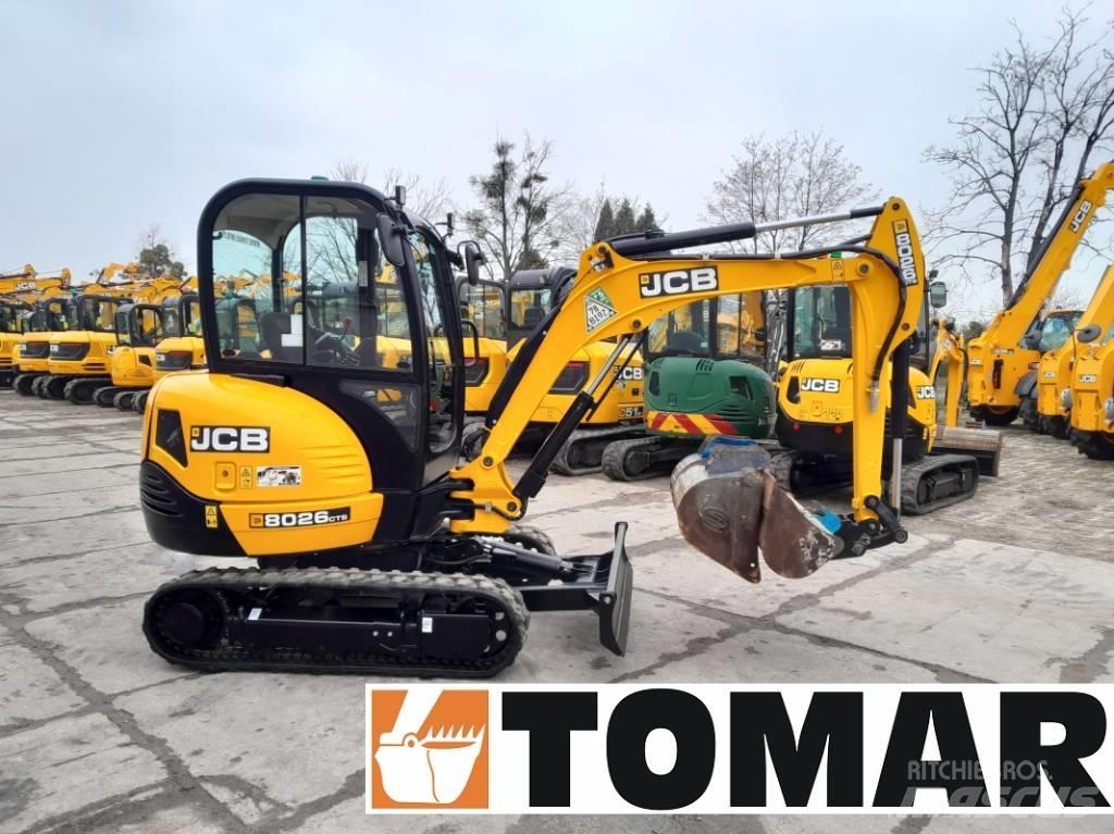 JCB 8026 CTS Mini rýpadlá < 7t