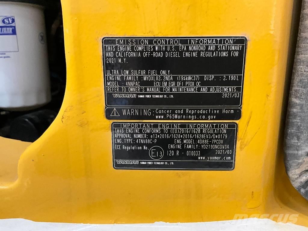 Komatsu PC 55 MR-5 Mini rýpadlá < 7t