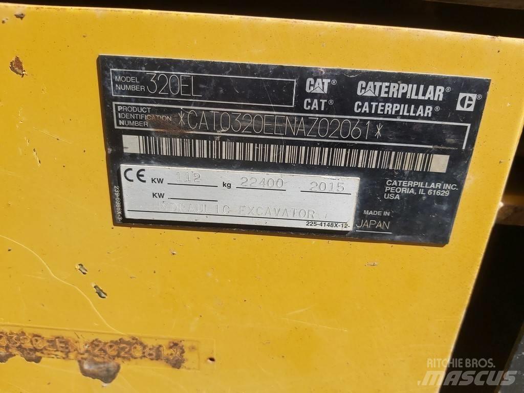 CAT 320 EL Pásové rýpadlá