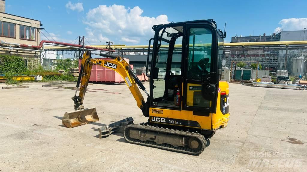 JCB 19 C Mini rýpadlá < 7t