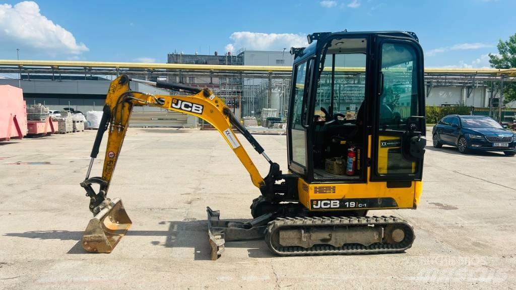 JCB 19 C Mini rýpadlá < 7t