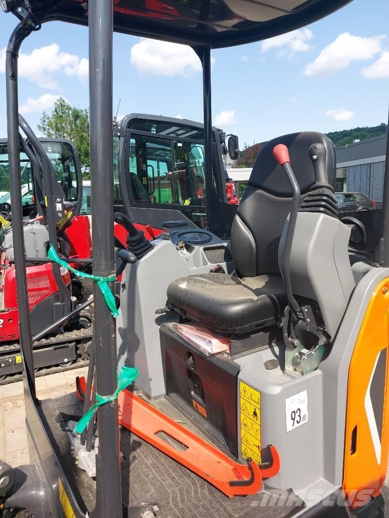 Doosan DX 17 Mini rýpadlá < 7t
