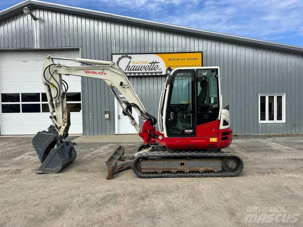 Takeuchi TB 260 Mini rýpadlá < 7t