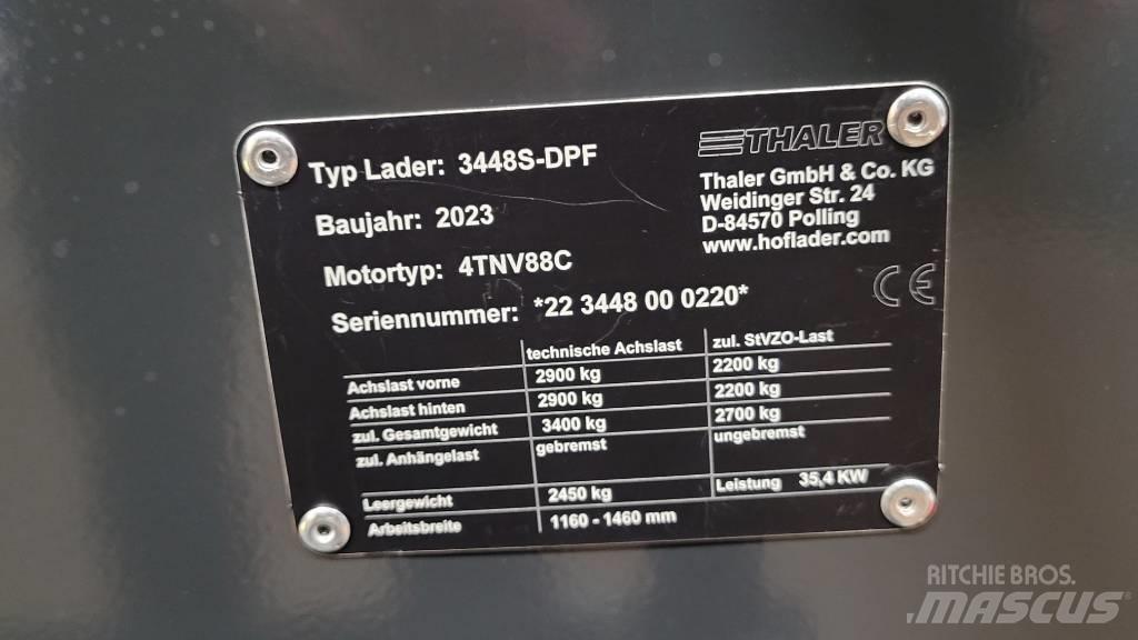 Thaler 3448 S DPF Viacúčelové nakladače