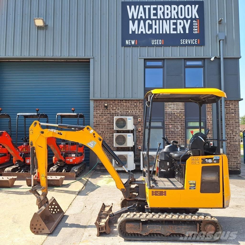JCB 16 C-1 Mini rýpadlá < 7t