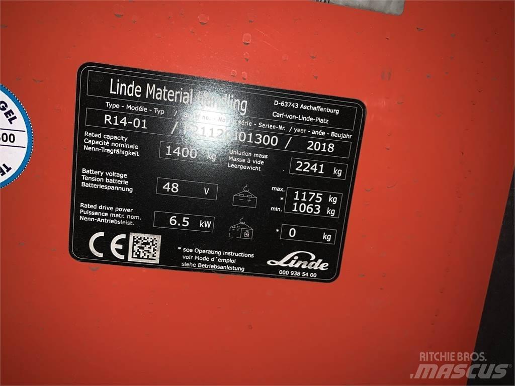 Linde R14 Retraky
