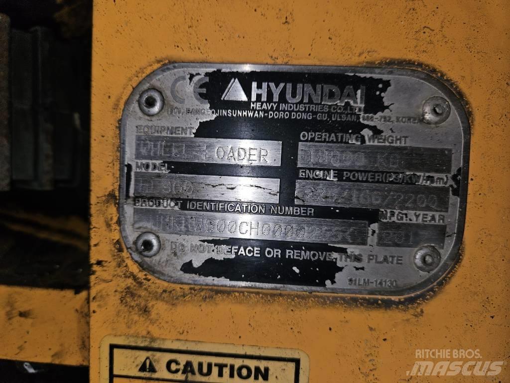 Hyundai HL 960 Kolesové nakladače
