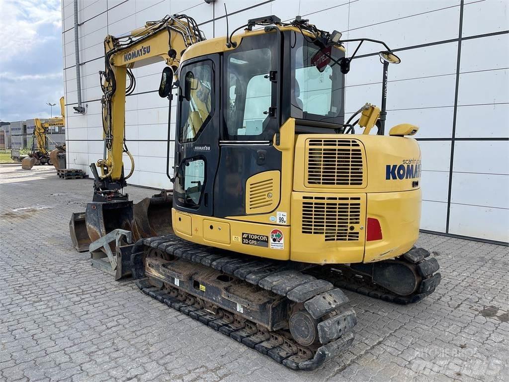 Komatsu PC88MR-10 Kolesové rýpadlá