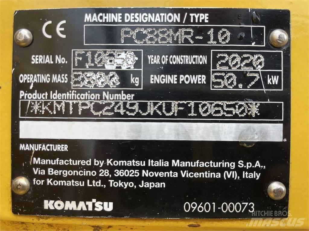 Komatsu PC88MR-10 Kolesové rýpadlá