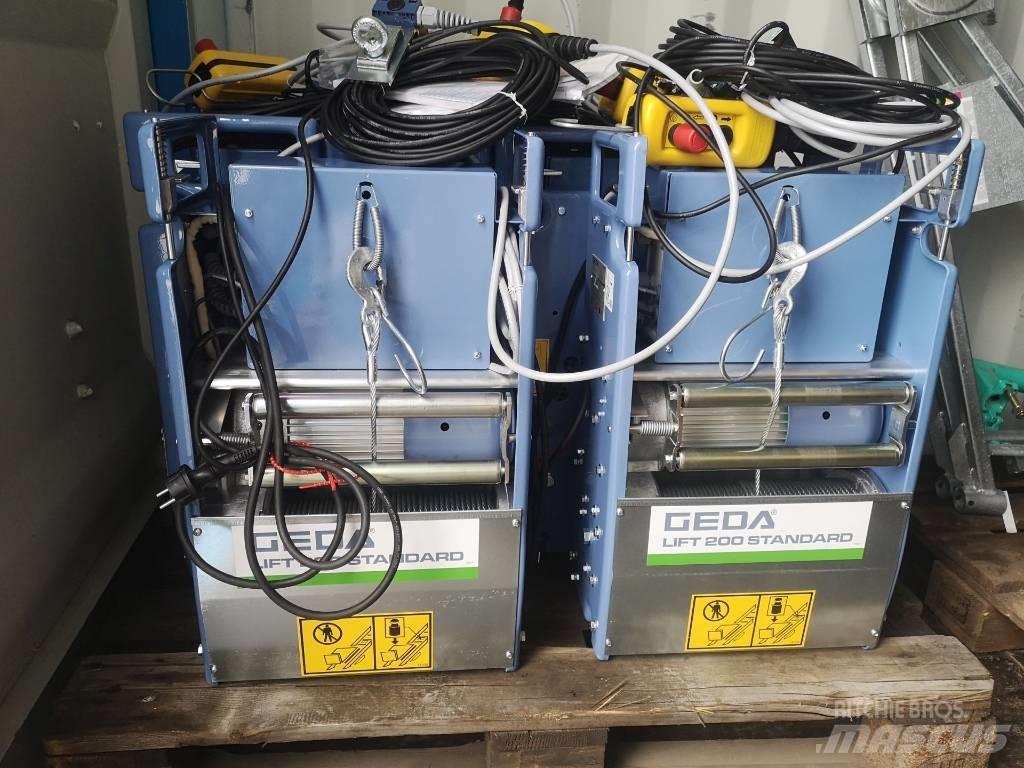 Geda LIFT STANDARD Kladkostroje, navijaky a stavebné výťahy