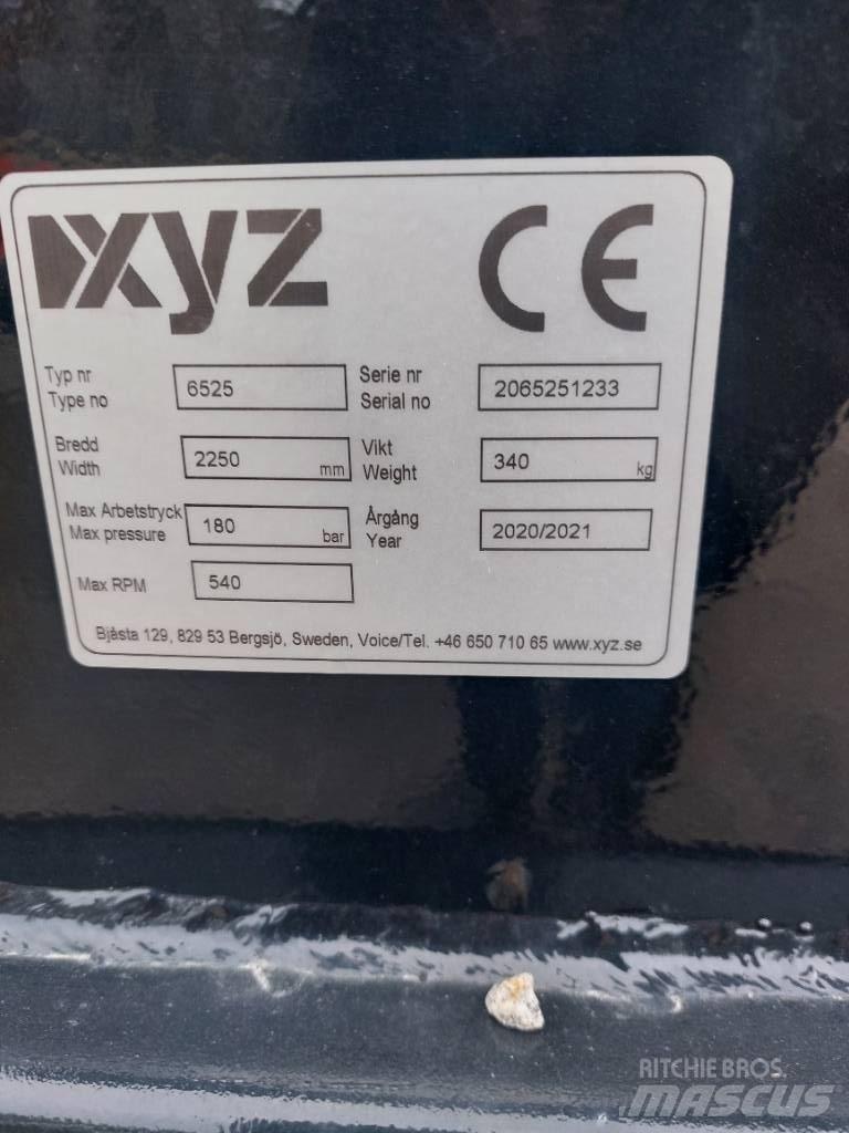 XYZ snöslunga Snehové frézy