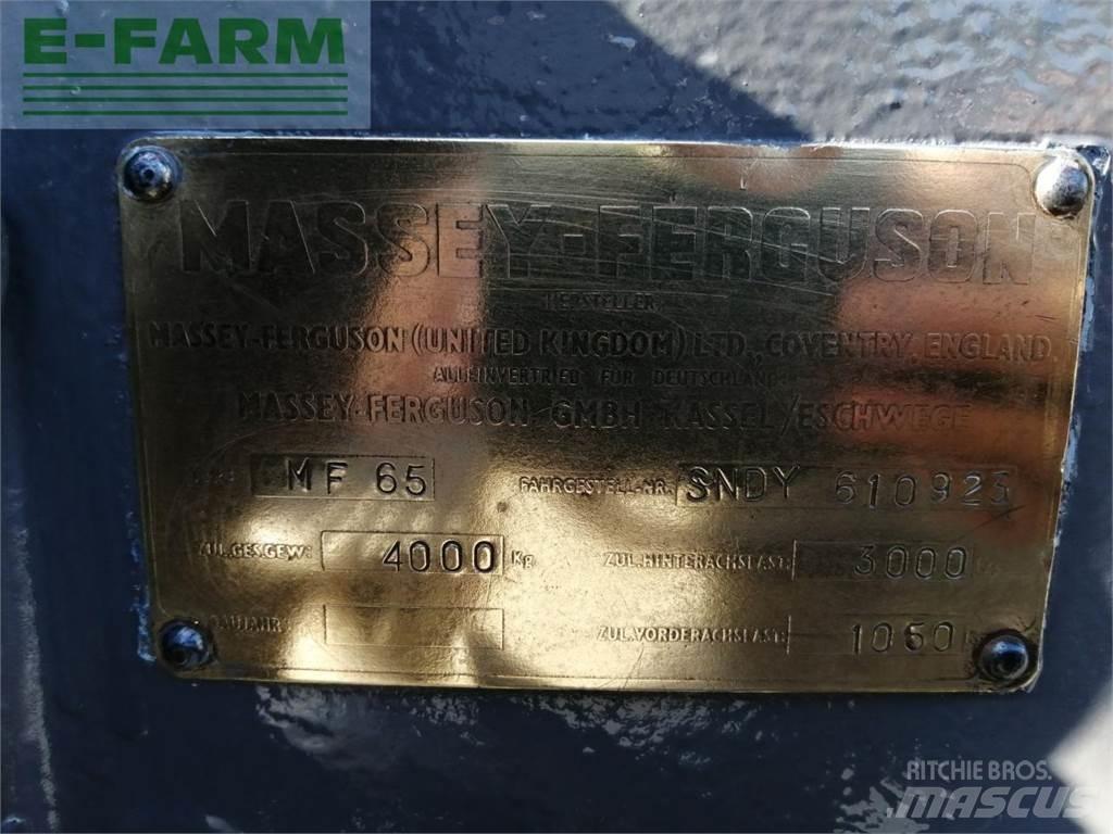 Massey Ferguson 65 Traktory