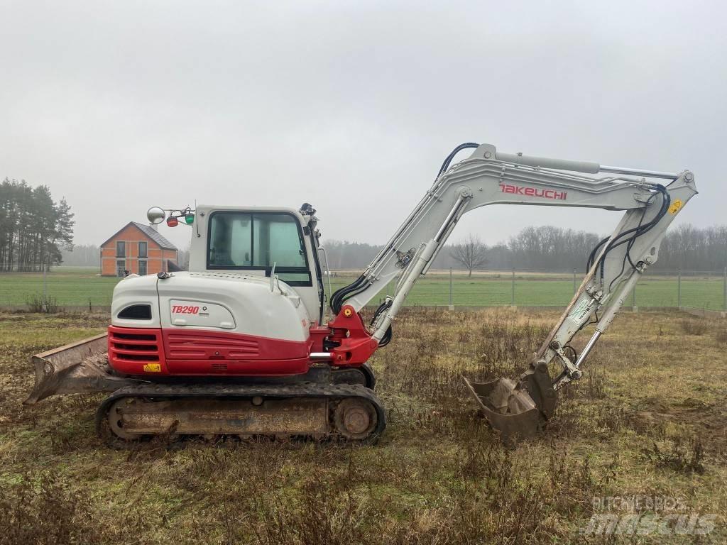 Takeuchi TB 290 Midi rýpadlá 7 t - 12 t