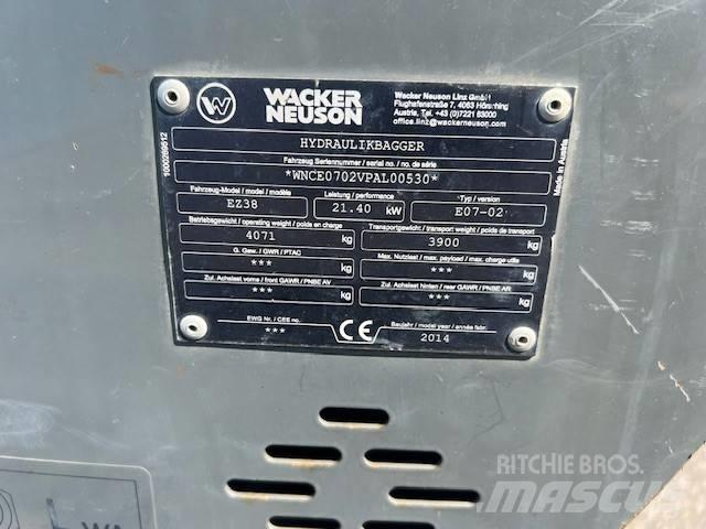 Wacker Neuson EZ 38 Pásové rýpadlá