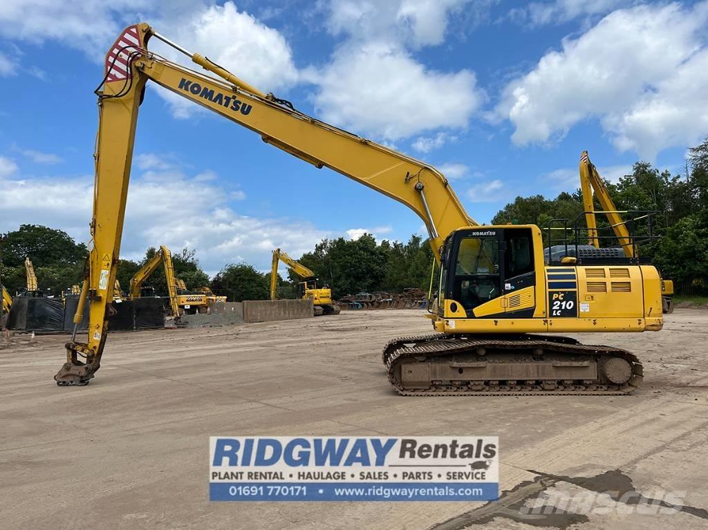 Komatsu PC 210 LC-10 Pásové rýpadlá