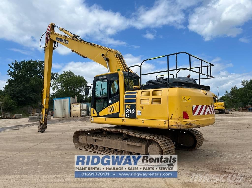 Komatsu PC 210 LC-10 Pásové rýpadlá