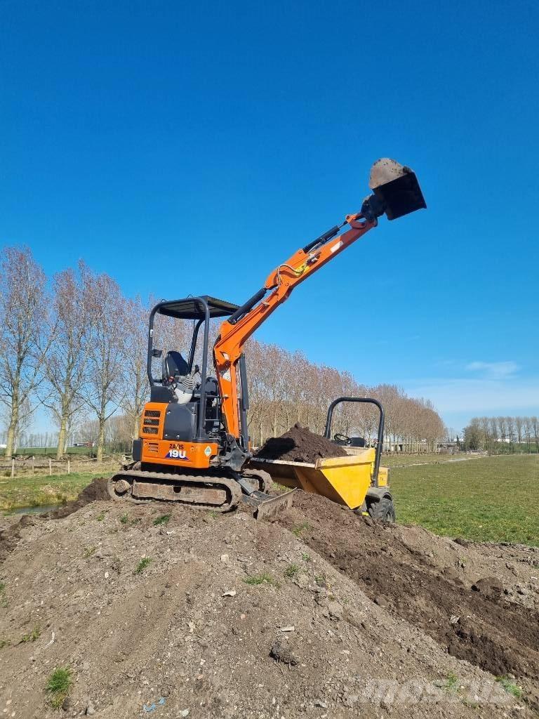 Hitachi ZX 19 U Mini rýpadlá < 7t