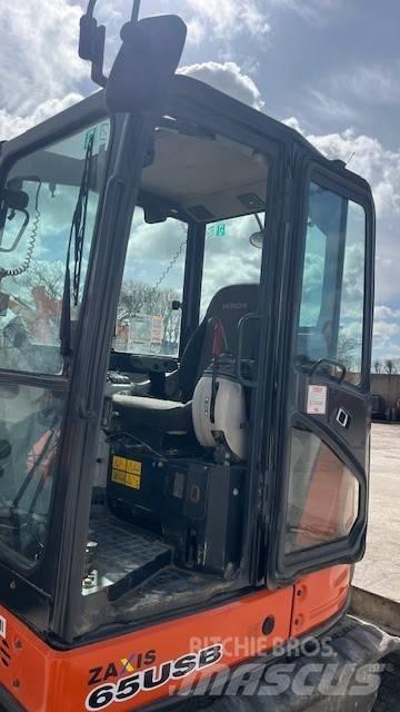 Hitachi ZX 65 US B-5 Mini rýpadlá < 7t