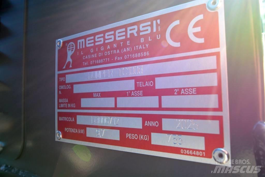 Messersi TC 100 d Stavebné sklápače