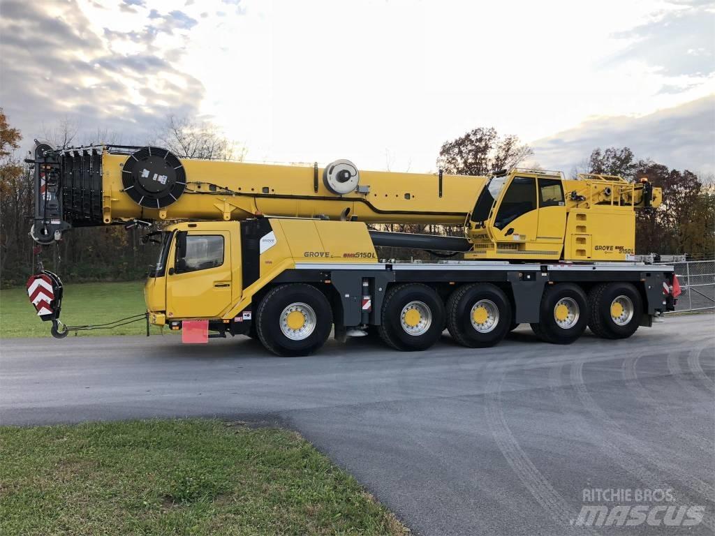 Grove GMK 5150 L Univerzálne terénne žeriavy