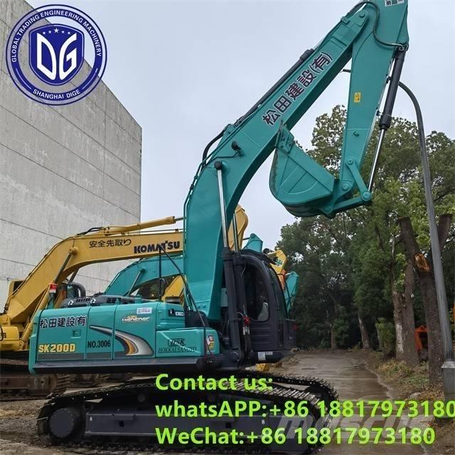 Kobelco SK 200-8 Pásové rýpadlá