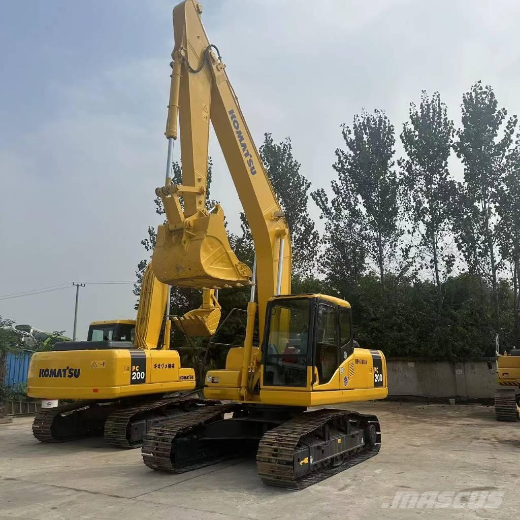 Komatsu PC 200-7 Pásové rýpadlá