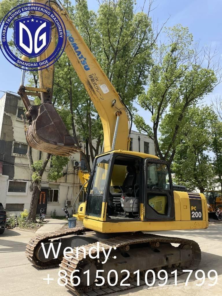 Komatsu PC 200-7 Pásové rýpadlá