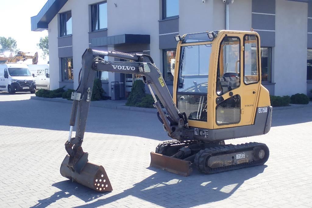 Volvo EC 15 B Mini rýpadlá < 7t