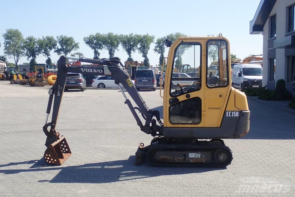 Volvo EC 15 B Mini rýpadlá < 7t