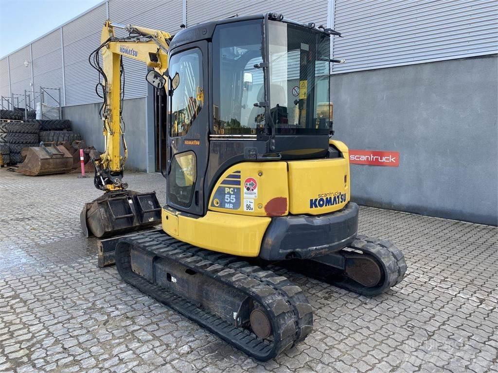 Komatsu PC55MR-3 Kolesové rýpadlá