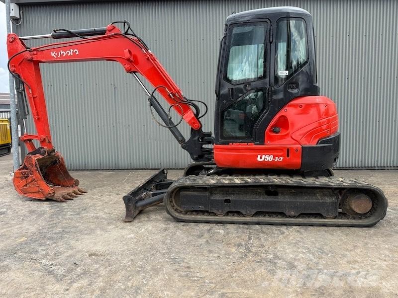 Kubota U50-3 Mini rýpadlá < 7t