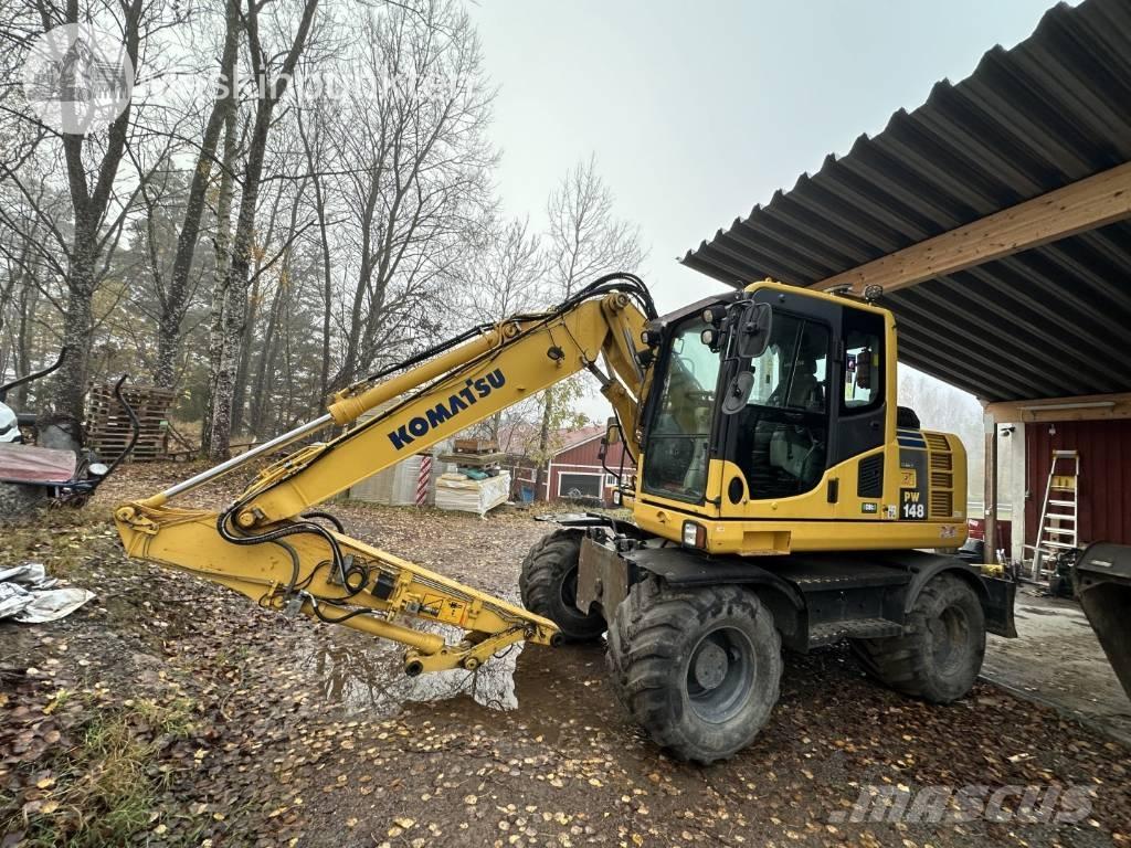 Komatsu PW 148-8 Kolesové rýpadlá