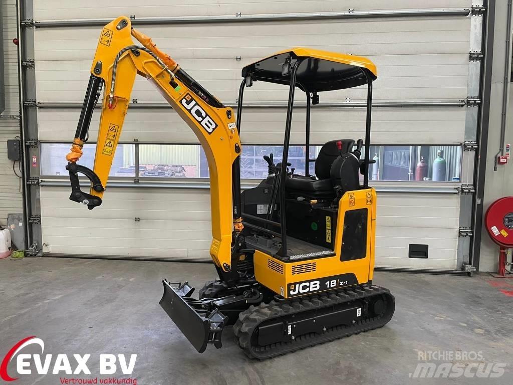 JCB 18 Z Mini rýpadlá < 7t