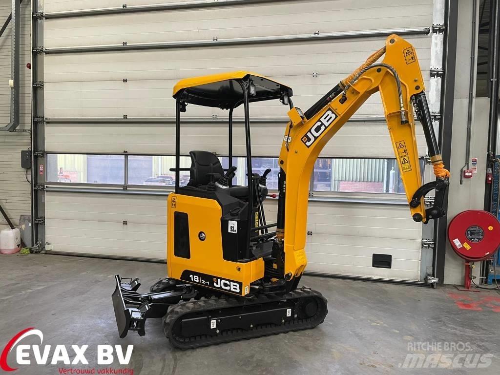 JCB 18 Z Mini rýpadlá < 7t