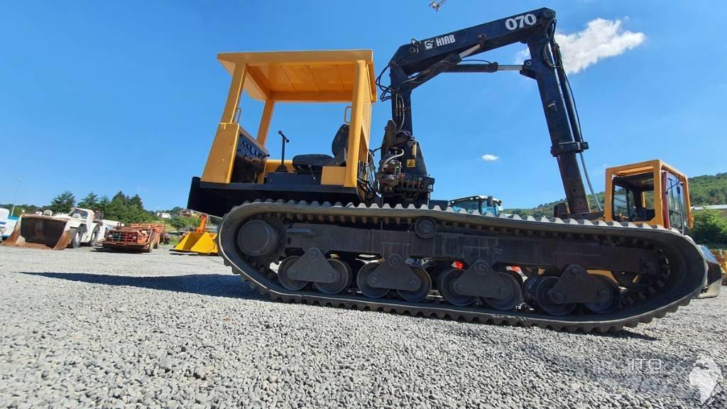 Morooka Hiab Kran Pásové sklápače