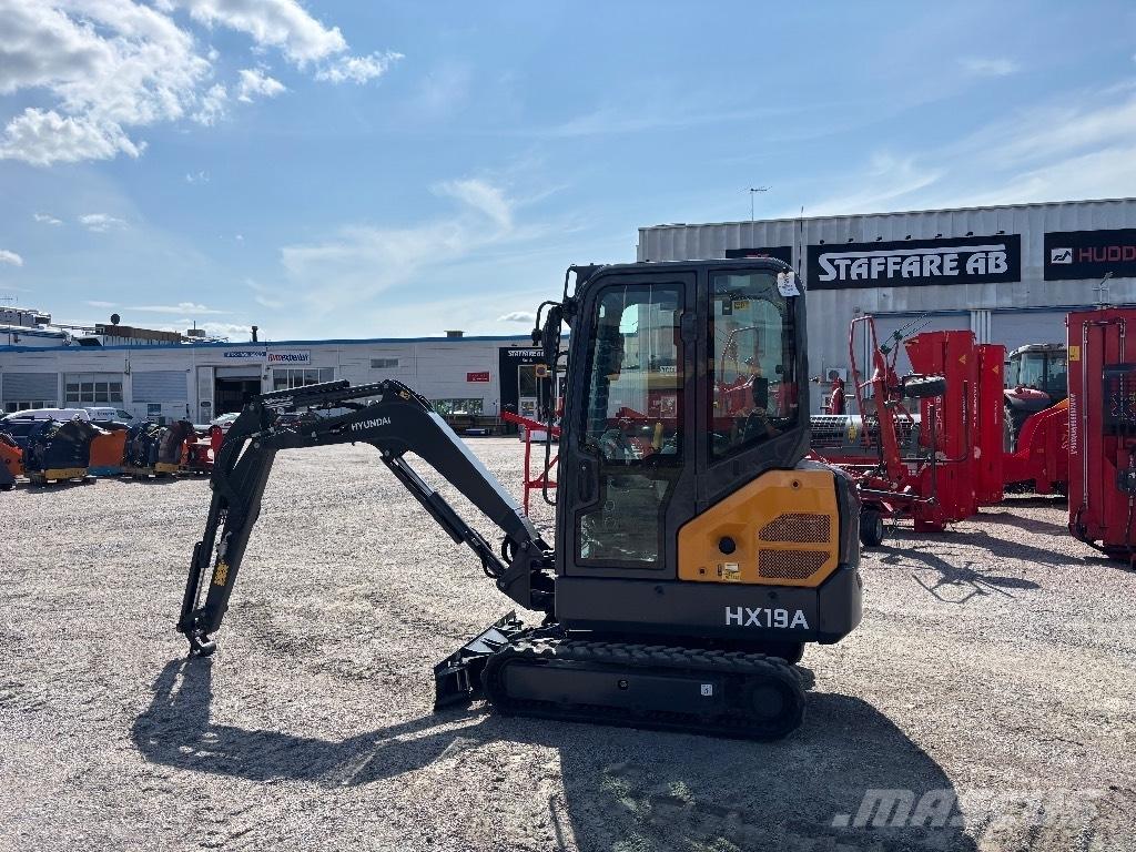 Hyundai HX19A Mini rýpadlá < 7t
