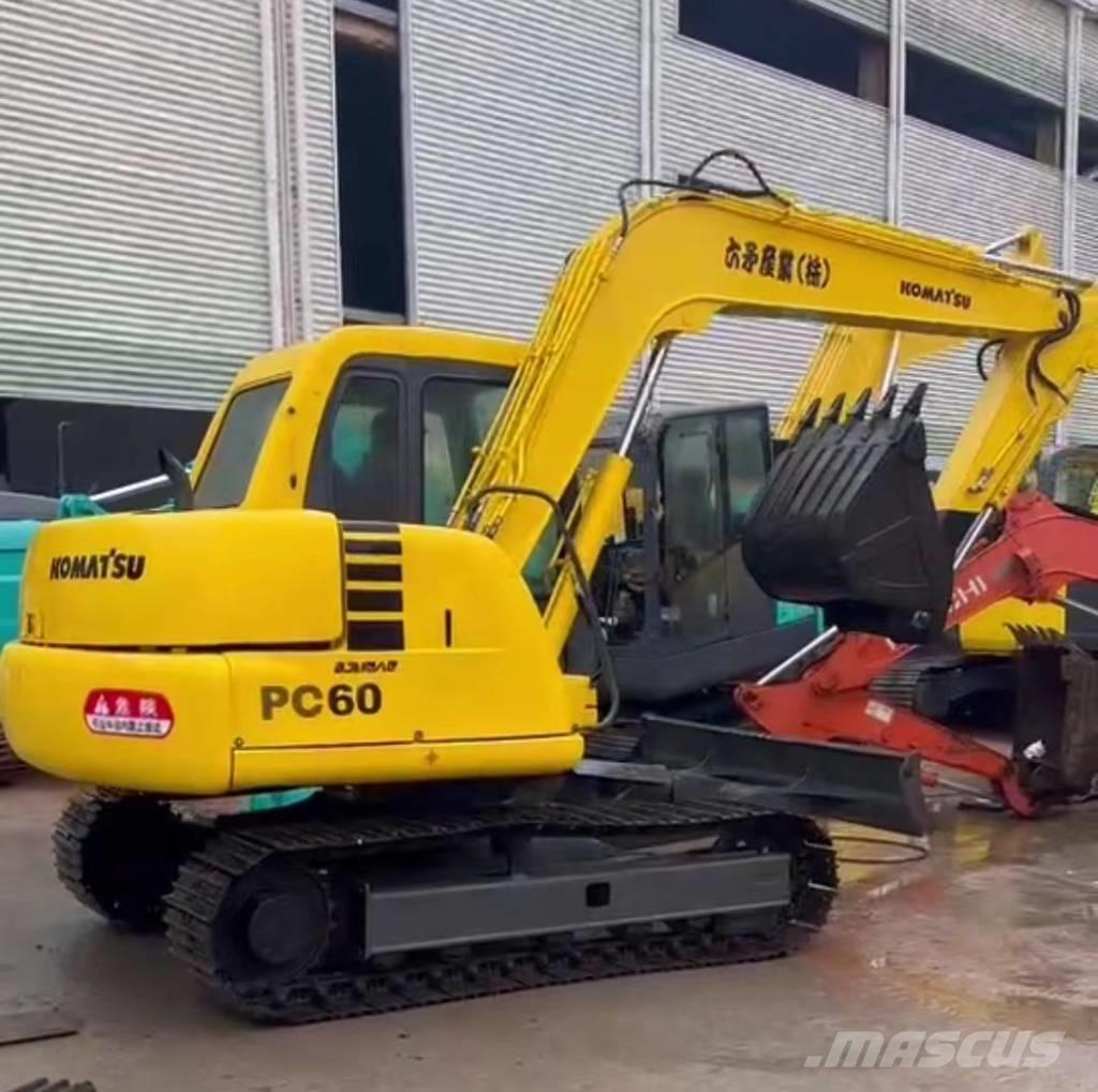 Komatsu pc60 Mini rýpadlá < 7t
