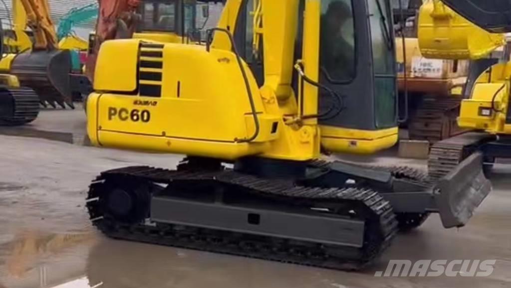 Komatsu pc60 Mini rýpadlá < 7t